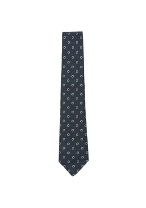 Canali geometric-pattern tie - Blue