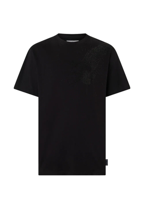 Philipp Plein round-neck eagle-motif T-shirt - Black