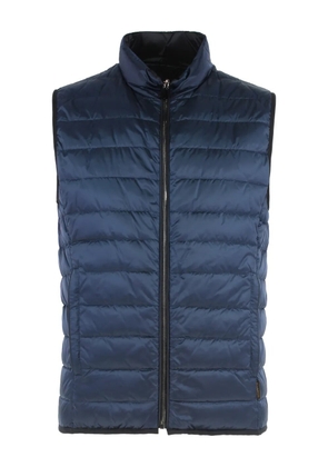 Moorer quilted gilet - Blue