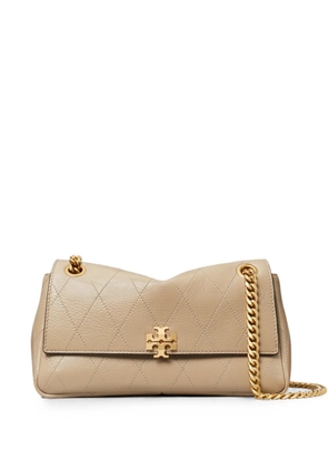 Tory Burch small Charlie quilted shoulder bag - Neutrals