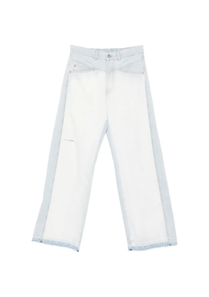 Circus Hotel panelled distressed jeans - Blue
