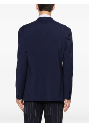 LUIGI BIANCHI MANTOVA single-breasted peak-lapel suit - Blue