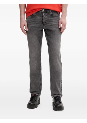 Karl Lagerfeld Jeans logo-print straight-leg jeans - Grey