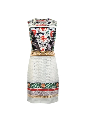 Mary Katrantzou printed sleeveless dress - White