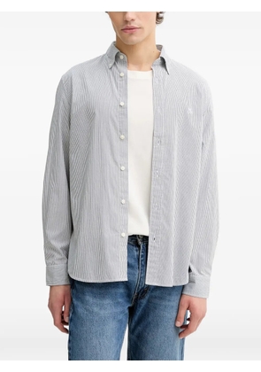 Marc O'Polo vertical-stripe button-down shirt - White