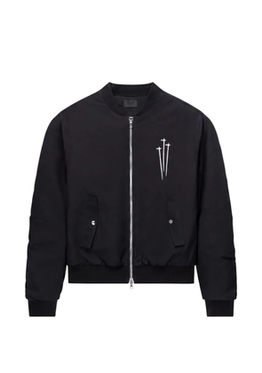 RTA Kayden zip jacket - Black