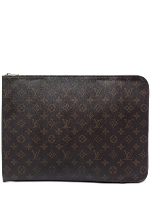 Louis Vuitton Pre-Owned 1990 Monogram Poche Documents Portfolio business bag - Brown