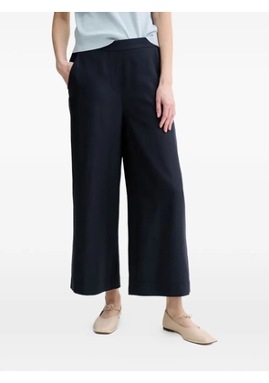 Marc O'Polo Margo elasticated-waist wide-leg trousers - Blue