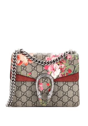 Gucci Pre-Owned Dionysus Bag Blooms Print GG Coated Canvas Mini shoulder bag - Brown