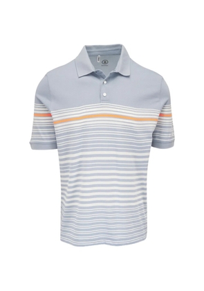 BOGNER Jannes horizontal-stripe polo shirt - Blue