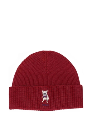Polo Ralph Lauren Frenchie beanie hat - Red