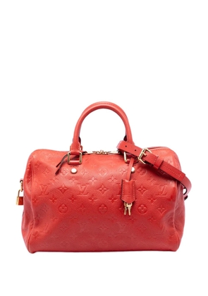Louis Vuitton Pre-Owned 2013 Monogram Empreinte Speedy Bandouliere 30 boston bag - Red