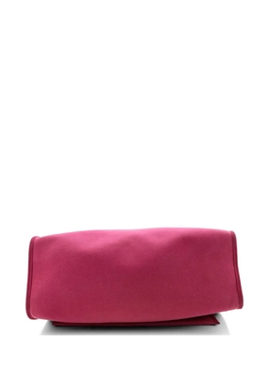 Hermès Pre-Owned Herbag Zip Leather and Toile 39 satchel - Pink