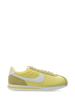 Nike Cortez logo-patch sneakers - Yellow