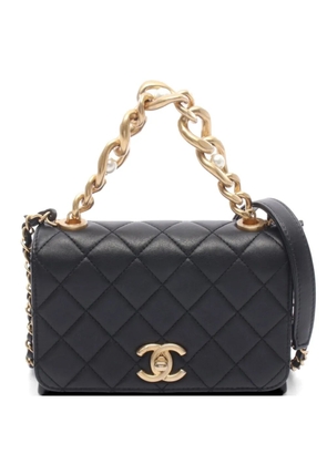 CHANEL Pre-Owned 2021s small chain-strap shoulder bag - Black