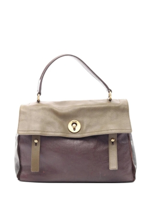 Saint Laurent Pre-Owned 2000s Muse Two leather tote bag - Brown