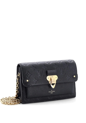 Louis Vuitton Pre-Owned Vavin Chain Wallet Monogram Empreinte Leather clutch bag - Black