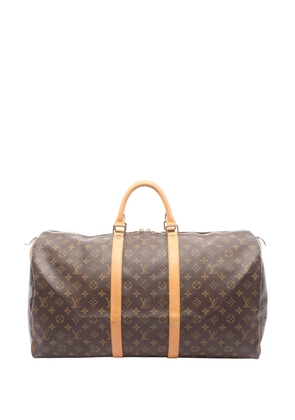 Louis Vuitton Pre-Owned 2003 Monogram Keepall 55 travel bag - Brown