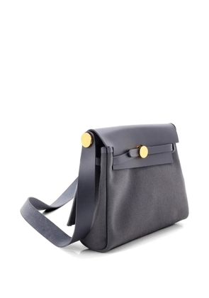 Hermès Pre-Owned Herbag Zip Toile and Leather 20 shoulder bag - Grey