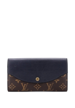 Louis Vuitton Pre-Owned Sarah Tuileries Wallet Monogram Canvas and Leather small wallets - Blue