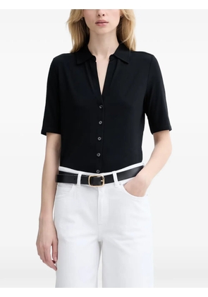 Marc O'Polo short-sleeve button-up shirt - Black