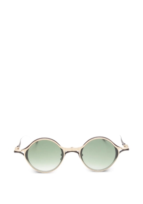 Rigards x TVA round-frame clip-on glasses - Brown