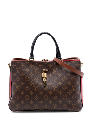 Louis Vuitton Pre-Owned 2018 Monogram Millefeuille satchel - Brown