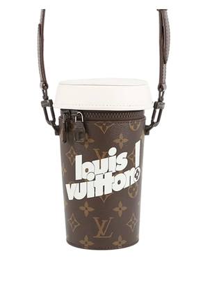 Louis Vuitton Pre-Owned 2021-2022 Monogram Coffee Cup Pouch crossbody bag - Brown