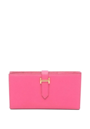 Hermès Pre-Owned 2010 Béarn Soufflé bi-fold wallet - Pink