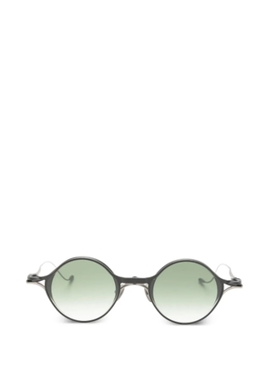 Rigards x TVA round-frame clip-on glasses - Silver