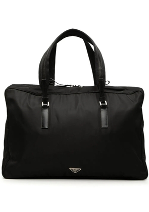 Prada Pre-Owned 2013-2026 Tessuto travel bag - Black