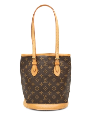 Louis Vuitton Pre-Owned 2000 Monogram Petit bucket bag - Brown