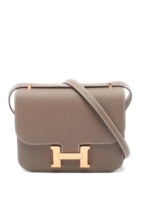 Hermès Pre-Owned mini 2023 Constance 3 shoulder bag - Neutrals