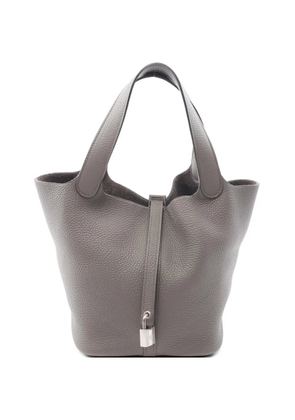 Hermès Pre-Owned 2018 MM Picotin Lock tote bag - Grey