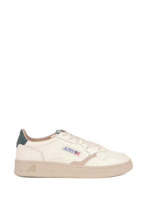 Autry Medalist perforated panelled sneakers - Neutrals