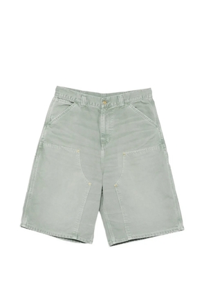Carhartt WIP Double Knee denim shorts - Green