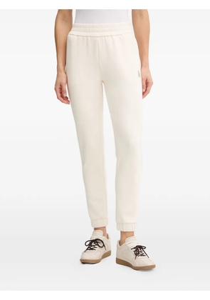 Armani Exchange logo-patch track pants - White