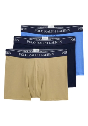 Polo Ralph Lauren logo-waistband boxers set - Blue