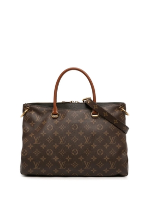 Louis Vuitton Pre-Owned 2014 Monogram Pallas MM satchel - Brown