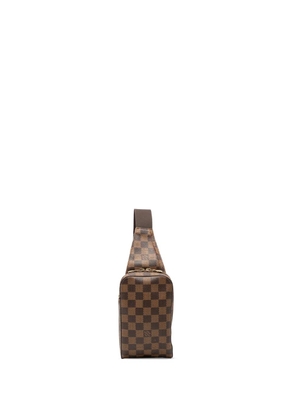 Louis Vuitton Pre-Owned 2004 Damier Ebene Geronimos crossbody bag - Brown