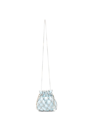 Rosantica Selene Capri embellished cross body bag - Silver