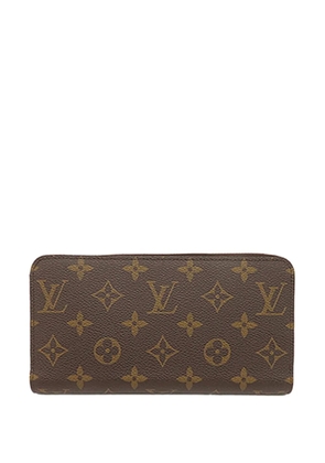Louis Vuitton Pre-Owned 2021-2026 Monogram Zippy Wallet long wallets - Brown
