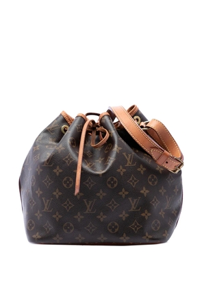 Louis Vuitton Pre-Owned 2011 Monogram Petit Noe bucket bag - Brown