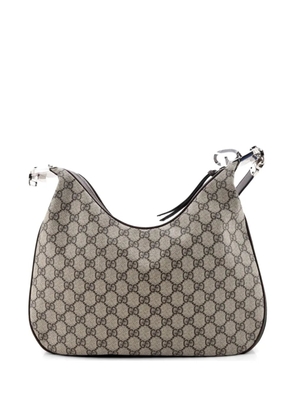Gucci Pre-Owned Attache Shoulder Bag GG Coated Canvas Medium hobo bag - Brown
