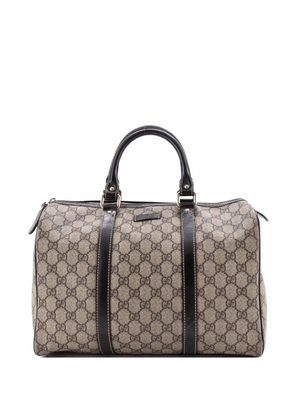 Gucci Pre-Owned Joy Boston Bag GG Coated Canvas Medium satchel - Brown