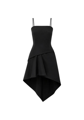 Alexander Wang asymmetric ruffled dress - Black