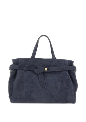 GIANNI CHIARINI Miranda suede tote bag - Blue
