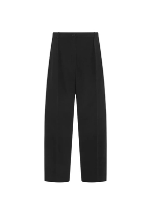 The Row Darios pleated-detail tailored trousers - Black