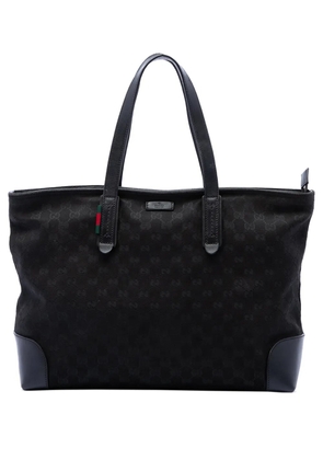 Gucci Pre-Owned 2016-2026 GG Canvas Web tote bag - Black