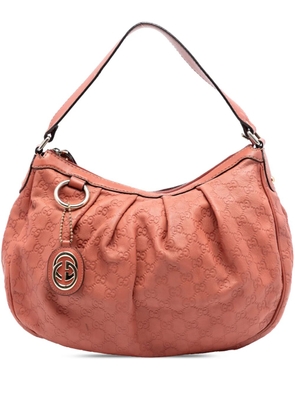 Gucci Pre-Owned 2016-2026 Guccissima Sukey shoulder bag - Orange